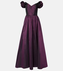 Платье Viva Las Vegas из тафты Elie Saab, Purple - Viva Las Vegas