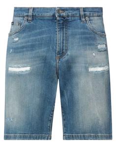 Джинсовые шорты Dolce&Gabbana, синий