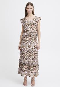 Длинное платье MMMJOELLA FRILL 2  b.young, разноцветный