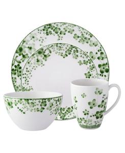 Набор посуды Bloomington Road из 4 предметов, на 1 персону Noritake, зеленый