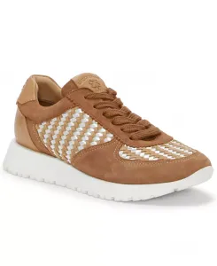 Женские кроссовки Deva Woven Knit на шнуровке Lucky Brand, коричневый