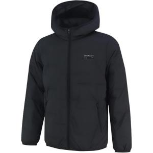 361° Пуховик мужской Super Black с капюшоном Moderate