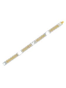 Adeliás Мужской браслет - браслет из нержавеющей стали, 21 см, серебристый