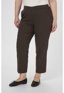 Брюки Kaffe Curve SAKIRA CROPPED, Black Coffee/Black