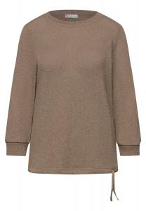 STREET ONE Лонгслив в светло-коричневом цвете