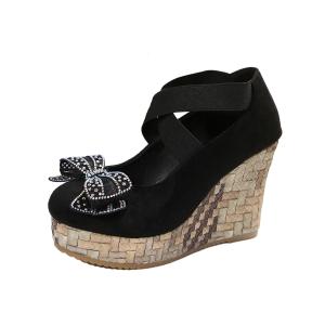 Alxnan Туфли Мэри Джейн женские черные