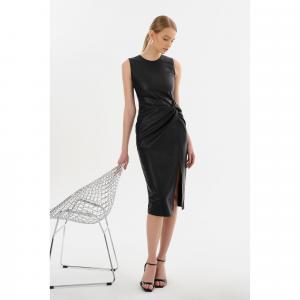 Бретт | Платье из искусственной кожи Lamarque, черный