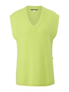 Вязаный свитер цвета 1177_светло-лимонный QS