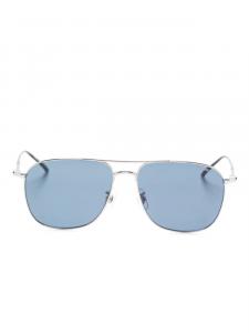 Солнцезащитные очки MB0417SA Montblanc, серебряный