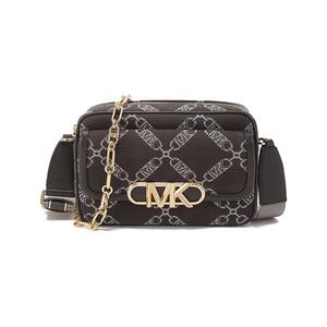 MICHAEL KORS Тканевая сумка через плечо женская шоколадная