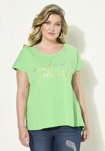 Футболка с принтом MIAMODA, зеленый