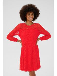 Cream Платье красное