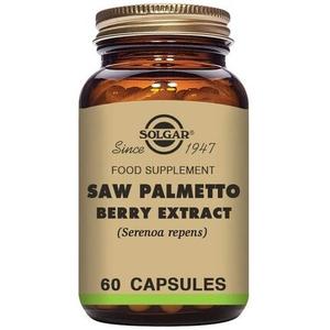 Овощные капсулы с экстрактом ягод пальметто, 60 шт., Solgar