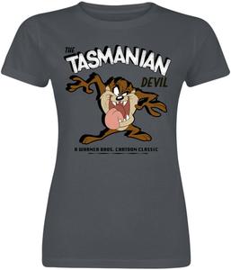 Футболка Looney Tunes The Tasmanian Devil, темно-серый