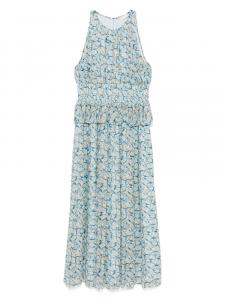 Ulla Johnson платье миди Adeline, синий