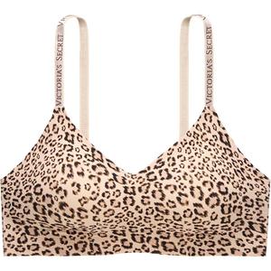 Victoria's Secret Бюстгальтер Anti gravity Series для женщин в леопардовом принте Nude
