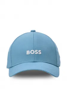 Кепка с вышитым логотипом Boss, синий