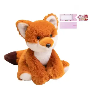 AOLETU Плюшевая кукла Forest Guardian Tiger, Leopard, Fox и Black Bear высота 23см