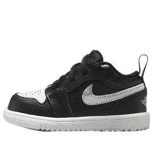 Кроссовки (TD) Air Jordan 1 Low ALT 'Black Summit White', белый