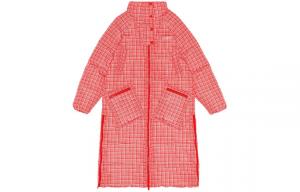 Пуховик Женский Ярко-Красный GANNI