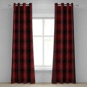 Штора Abakuhaus Vermilion 2er-Set, полиэстер - красный - высота: 225 см