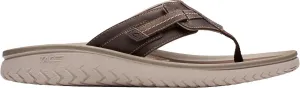 Шлепанцы Clarks mens 261769877, коричневый