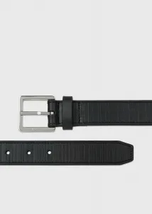 Кожаный пояс Shadow Stripe