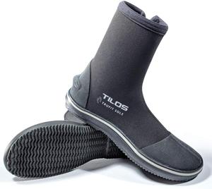 Боты для дайвинга Tilos TruFit - эргономичные ботинки для скаба, 3-7 мм No Brand, 13 5Mm Rubber Toe Cap And Heel Boot