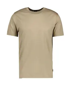 Бежевые футболки и поло с коротким рукавом Hugo, бежевый