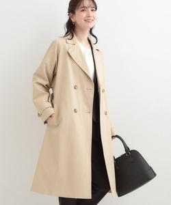 Длинный тренч для поездок на работу и школьных мероприятий Shoo・La・Rue, цвет Beige(052)