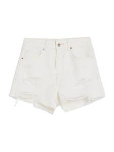 Повседневные джинсы Bershka, белый