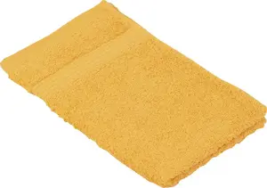 Полотенца Gözze "Нью-Йорк", (3 шт.), в наборе, современные однотонные цвета, со структурированной каймой, чистый хлопок 30х50 см (3 шт.), цвет gelb