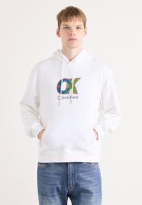 Толстовка Calvin Klein DOT GRAPHIC, Bright White/White