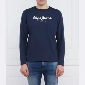 Классический крой с длинным рукавом Pepe Jeans London, синий