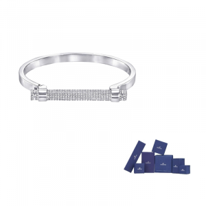 Браслеты Friend Bangles для женщин Swarovski, серебро