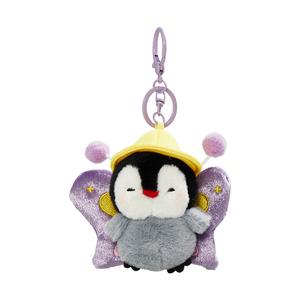 Ключница плюшевая бабочка коллекция животных высота 10,5 см The Green Party