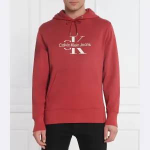 Толстовка обычного кроя Calvin Klein, красный