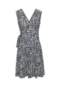 Платье Vivance Jersey dress, Lila/Türkis/Creme Geblümt/Turquoise