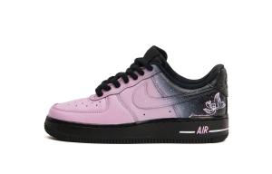 Air Force 1 нескользящие амортизирующие износостойкие low top детские скейтбординг кроссовки pink для подростков Nike, черный