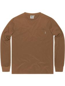 Рубашка с длинным рукавом Vintage Industries, коричневый
