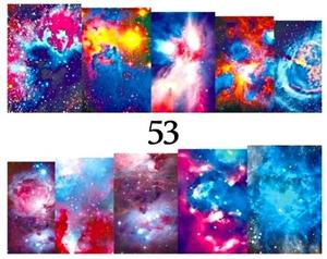 Водные наклейки для ногтей - №53, inna