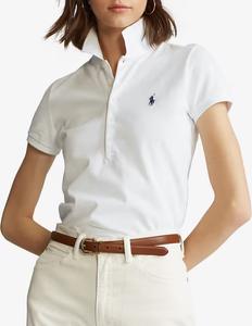 Джули поло Polo Ralph Lauren, бело-темно-синий