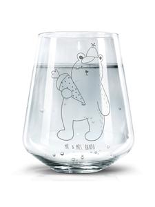Стакан для питья с изображением школы медведя, не говоря ни слова, прозрачный Mr. & Mrs. Panda