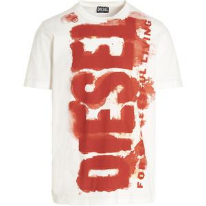 DIESEL Футболка мужская белая