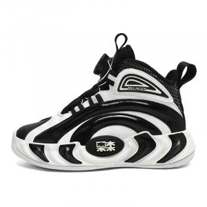 Детские баскетбольные кроссовки Mulinsen, черный/белый