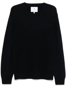 Шерстяной свитер с круглым вырезом SEVEN GAUGE, синий