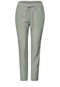 Брюки свободного кроя STREET ONE, пастельно-зеленый