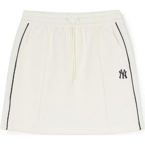 MLB Повседневная короткая юбка женская слоновая кость