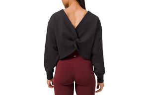 Свитшот Lululemon женский синий