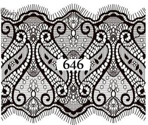 Водные наклейки для ногтей - №646, Raisin